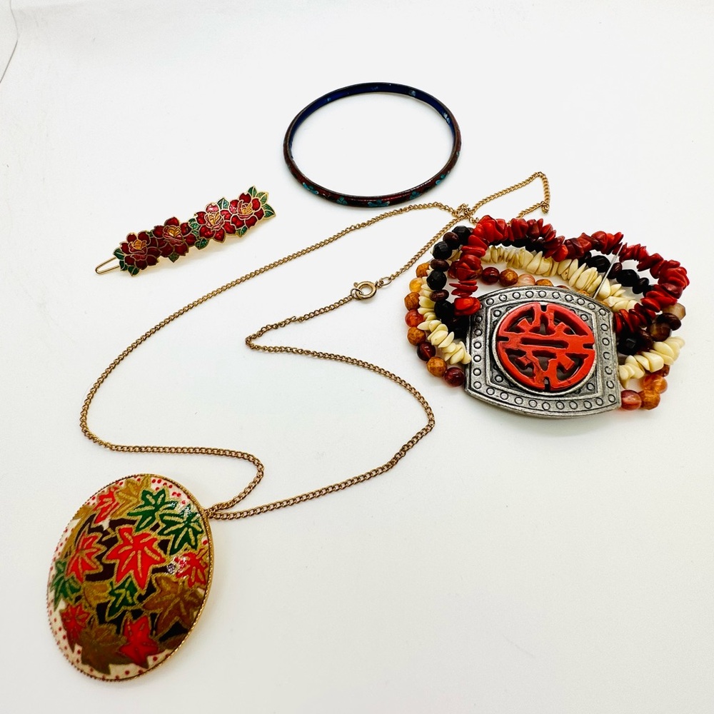 Vintage Asian Jewelry lot